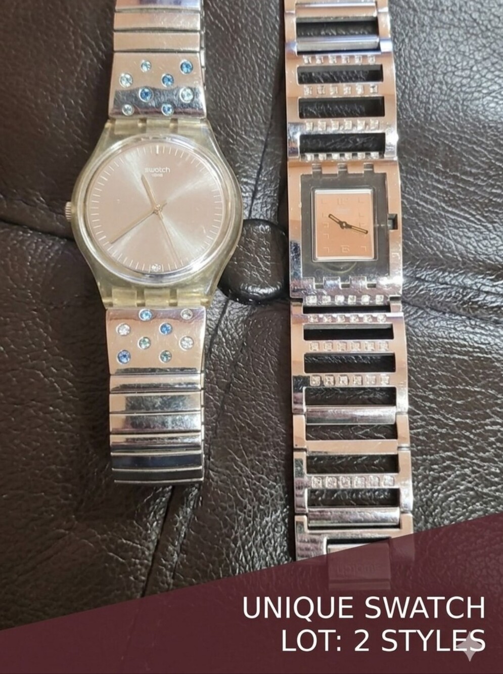 UNIQUE SWATCH LOT: 2 STYLES